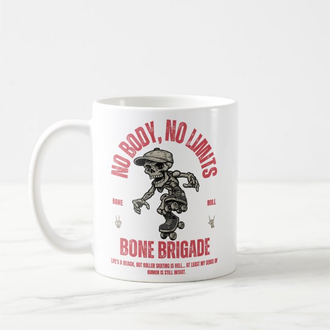 Bone Brigade Rullskridskoåkning Kaffemugg (Vänster)