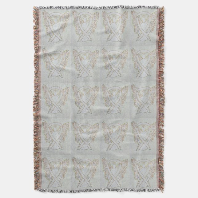 Bone Cancer Awareness - Bon Throw Blankets Filt (Framsidan Vertikal)
