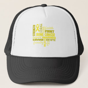 Bone Cancer Awareness Ribbon Support Gifts Keps