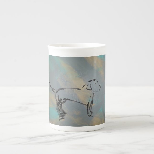 Bone China Mugg Benporslin Mugg (Framsidan)