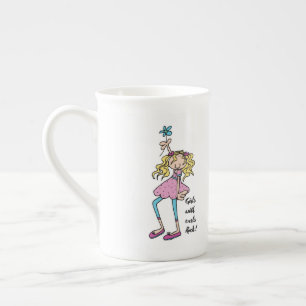 Bone China Mugg Benporslin Mugg
