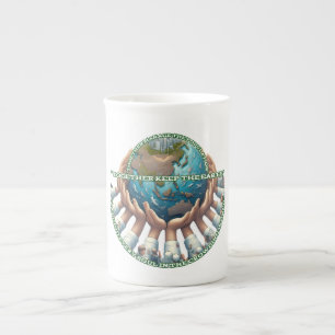 Bone China Mugg Benporslin Mugg