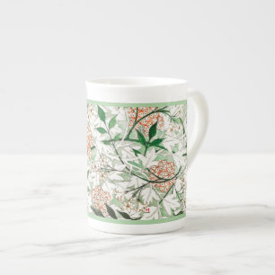 BONE CHINA MUGG: WILLIAM MORRIS : JASMINE BENPORSLIN MUGG