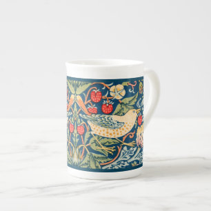 BONE CHINA MUGG: WILLIAM MORRIS STRAWBERRY THIEVES BENPORSLIN MUGG