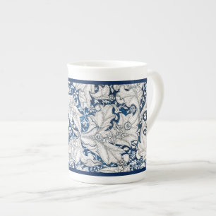 BONE CHINA MUGG: WILLIAM MORRIS : WALLFLOWER BENPORSLIN MUGG