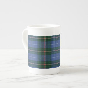 Bone China Nova Scotia Tartan Kopp Benporslin Mugg