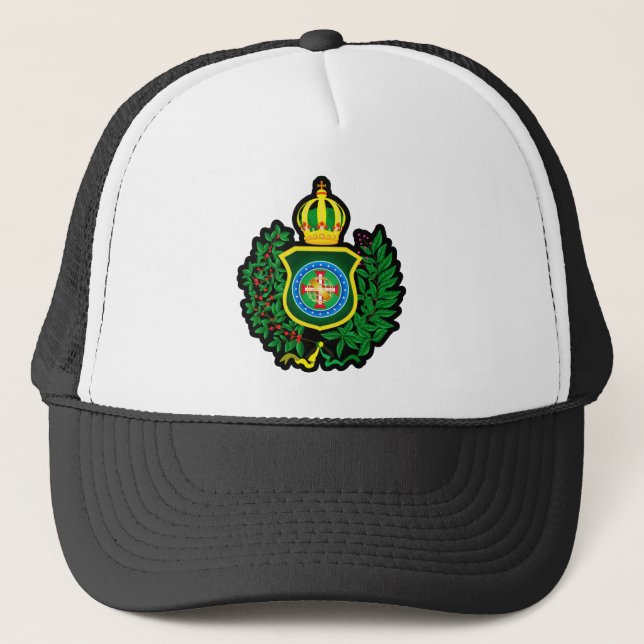 Boné com o Brasão da Bandeira Imperial Truckerkeps (Framsida)