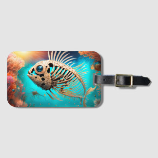 Bone Fish Swimming through the Coral Bagagebricka