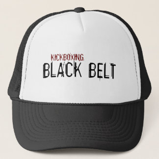 Boné Kickboxing Black Belt 003 Truckerkeps