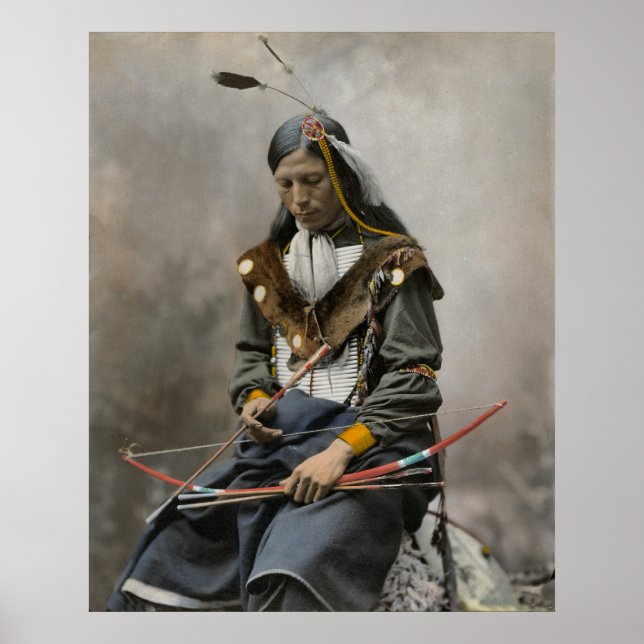 Bone Necklace, rådets chef 1899 Poster (Framsidan)