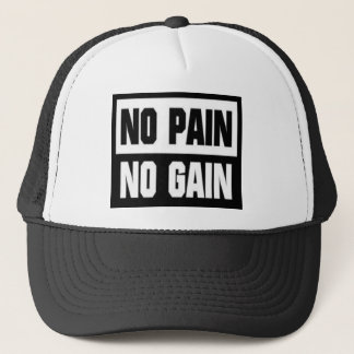 Boné No Pain No Gain Truckerkeps