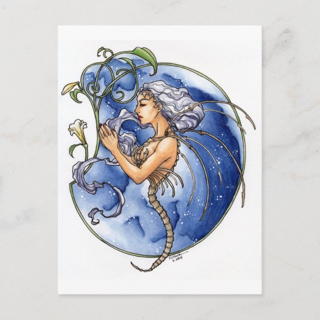 Bone Queen Vykort (Framsida)