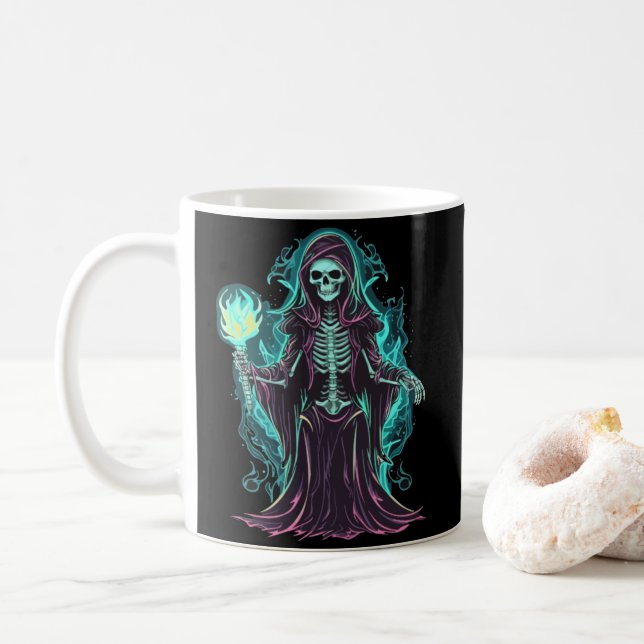 Bone Reaper Kaffemugg (Med munk)