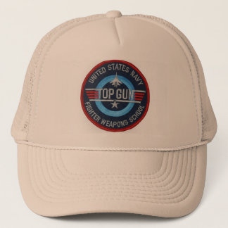 Boné Trucker Importado - Top Gun Movie - Aviação Truckerkeps