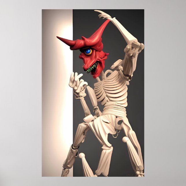 Bone Up or Go Home Poster (Framsidan)