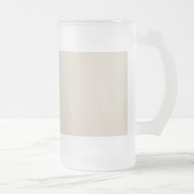 Bone White Frostat Ölglas (Höger)