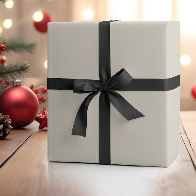 Bone White Solid Färg | Klassisk | ELEGANT Presentpapper (Skapare uppladdad)