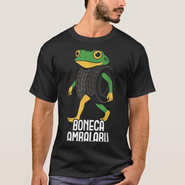 Boneca Ambalabu Italiana Brainrot Funny Meme T Shirt (Framsida)