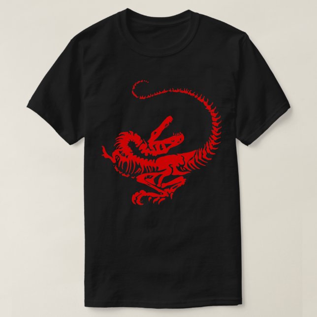 Boned Red T Shirt (Design framsida)