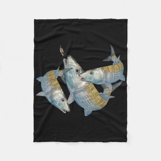 Bonefish Hunting A Salt Water Fly Fishing &amp; De Fleecefilt (Framsidan)