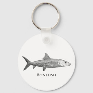 Bonefish Logotyp Nyckelring