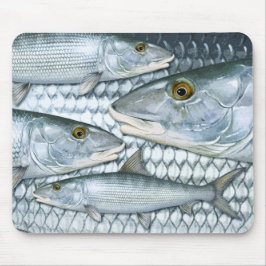 Bonefish Mouse Pad Musmatta
