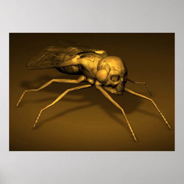 Bonehead Fly Poster (Framsidan)
