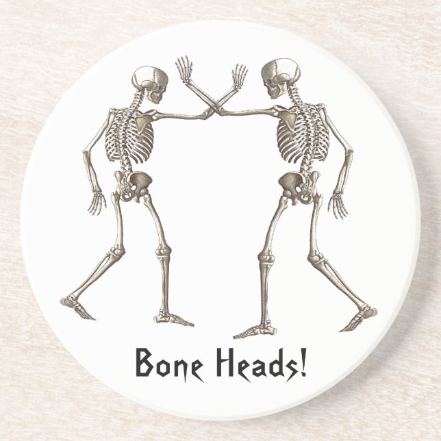 Bonehead Halloween Underlägg Sandsten (Framsidan)