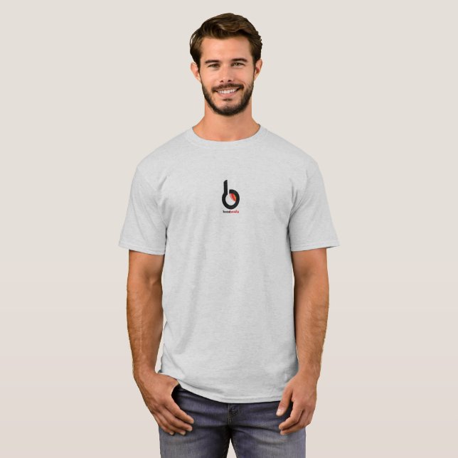 boneHeads™ B2 logotyp 26 T Shirt (Hel framsida)
