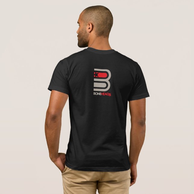 boneHeads™ BB-logotyp 22 T Shirt (Hel baksida)