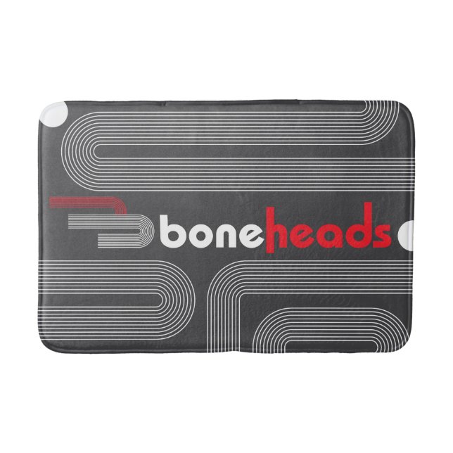 boneHeads™ logotyp BAUHS-2 Badrumsmatta (Framsidan)