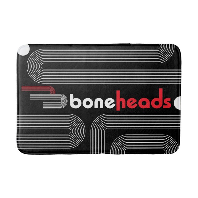 boneHeads™ logotyp BAUHS-2 Badrumsmatta (Framsidan)