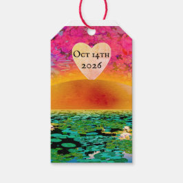 BÖNEMANTA VID SOLNEDGÅNG PRESENTETIKETT