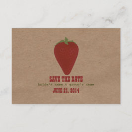 Bönemarknad Inspirerat Bröllop Svar | Jordgubbe Inbjudningar