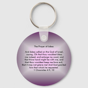 Bönen av Jabez Keychain Nyckelring