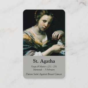 Bönen Cards St Agatha 2 Visitkort