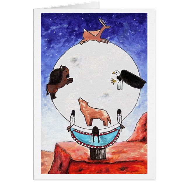 Bönen Hälsningskort (Framsidan)