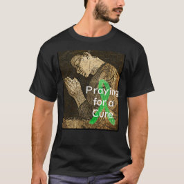 Böner för ett botemedel mot borrelia medvetenhet t tee shirt