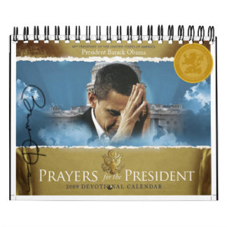 Böner för presidentkalendern (officiellen) kalender