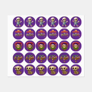 Bones Academy™ Boneheads™ - etiketter