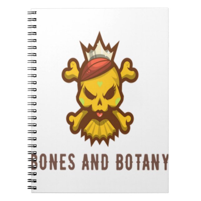 BONES OCH BOTANY ANTECKNINGSBOK (Framsidan)