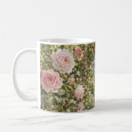 Böneträdgårdsbänk Kapell Vattenfärg Kaffemugg