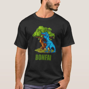 Bonfai Lisp Rex Bonsai Träd T Shirt