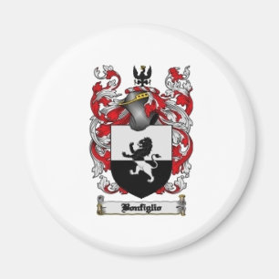 Bonfiglio familjvapensköld magnet