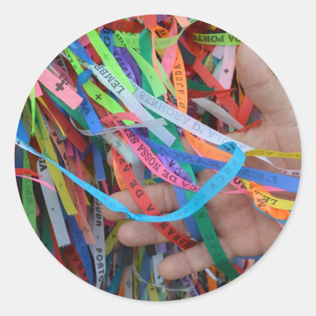 Bonfim Runt Klistermärke (Framsida)