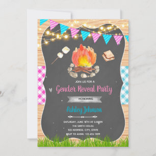 Bonfire gender avslöjade inbjudan