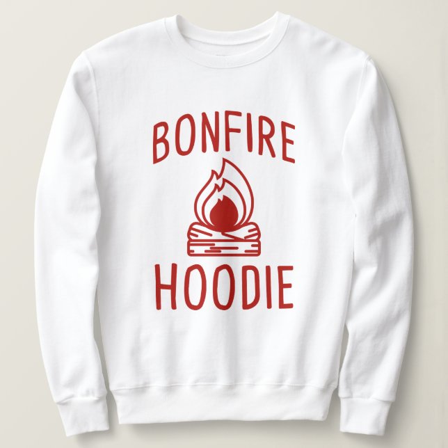 Bonfire Hoodie T Shirt (Design framsida)