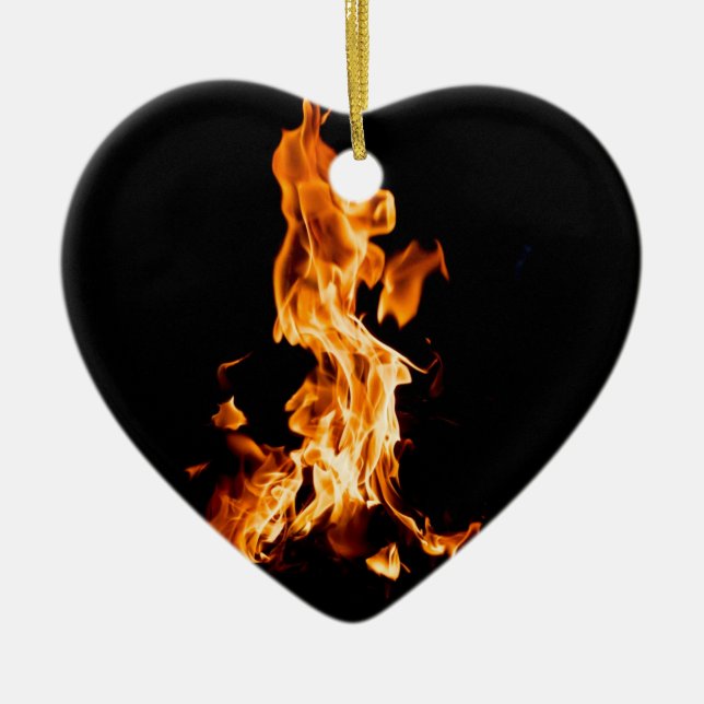 Bonfire Julgransprydnad Keramik (Framsidan)