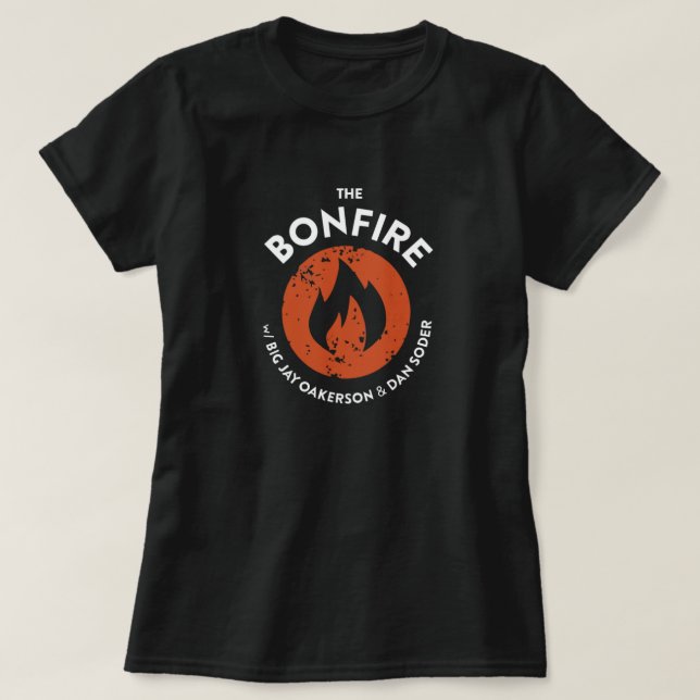 Bonfire Podcast T Shirt (Design framsida)