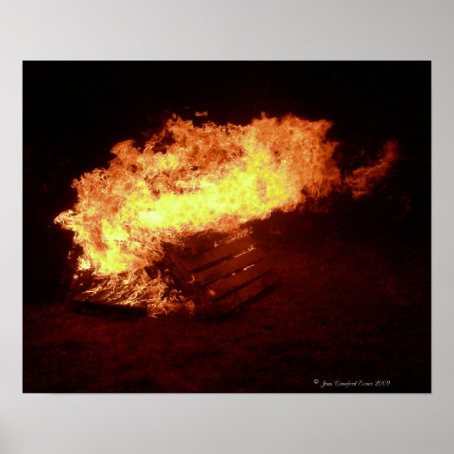 Bonfire Poster (Framsidan)